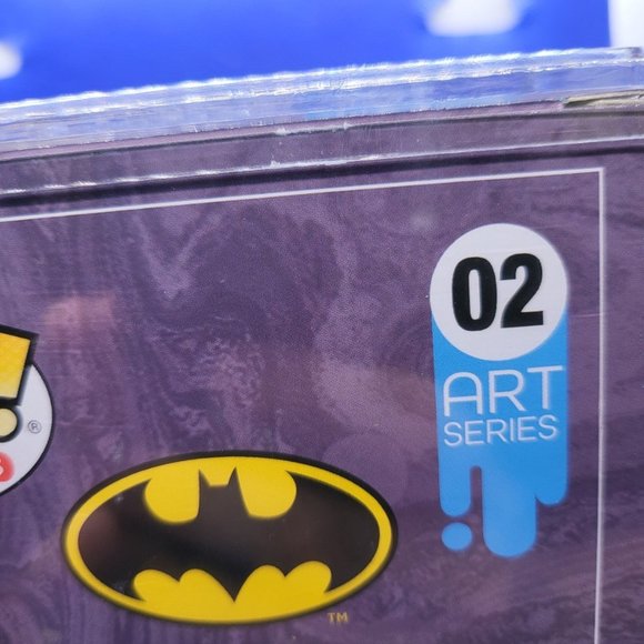 DC Batman (Blue & Yellow) Art Series Target Exclusive Funko Pop - Picture 9 of 9